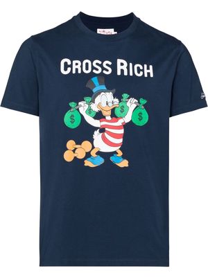 MC2 Saint Barth x Disney Scrooge Lifter-print T-shirt - Blue