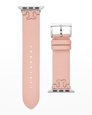 McGraw Leather Apple Watch Band in Blush, 38-40mm