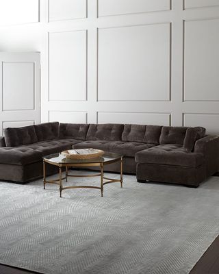 McLain Gray 3-Piece Left-Side Chaise Sectional 136.5"