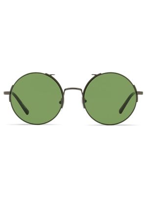 MCM 160S round-frame rimless sunglasses - Silver