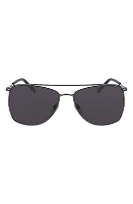 MCM 58mm Navigator Sunglasses in Black/Grey
