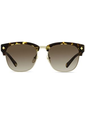 MCM 604S square-frame tortoiseshell-effect sunglasses - Brown