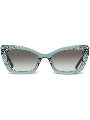MCM 682 cat-eye sunglasses - Blue