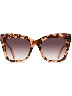 MCM 686SE square-frame tinted sunglasses - Brown