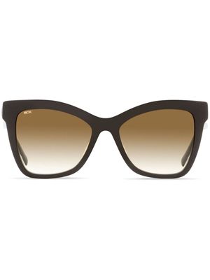 MCM 712S butterfly-frame tinted sunglasses - Brown