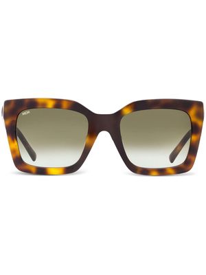 MCM 727 square sunglasses - Brown