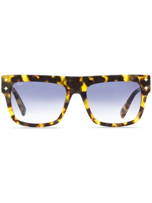 MCM 733 rectangular sunglasses - Black