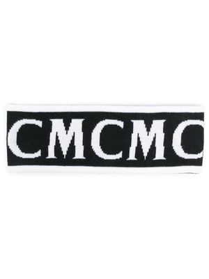 MCM Collection logo-print headband - Black