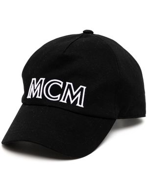 MCM embroidered-logo baseball cap - Black