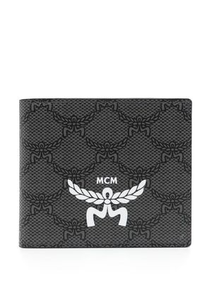 MCM Himmel bi-fold canvas wallet - Grey