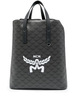 MCM Himmel logo-print backpack - Black