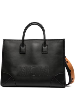 MCM large München tote bag - Black