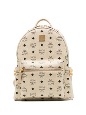 MCM leather Visetos-print backpack - Neutrals