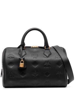 MCM medium Maxi leather tote bag - Black