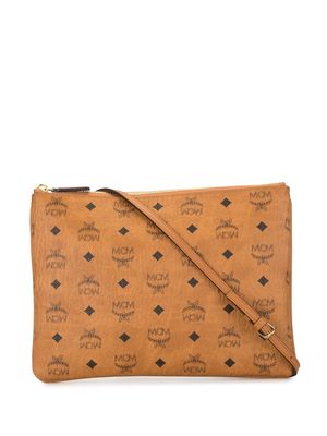 MCM medium pouch-pocket crossbody bag - Brown
