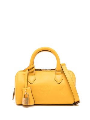 MCM mini Ella leather tote bag - Yellow