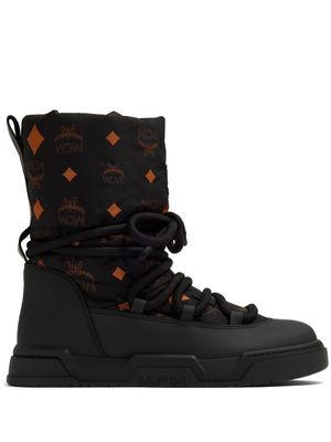 MCM Skyward lace-up boots - Black