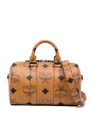 MCM small Aren Maxi Visetos tote bag - Brown