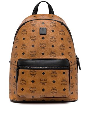 MCM small Stark backpack - Brown