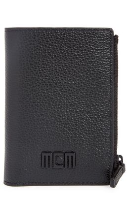 MCM Tech Bifold Wallet in Black