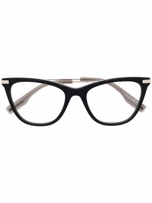 MCQ cat eye-frame glasses - Black