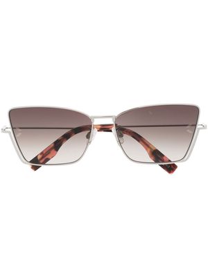 MCQ cat-eye gradient-lens sunglasses - Silver