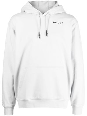 MCQ chest logo-print detail hoodie - Grey