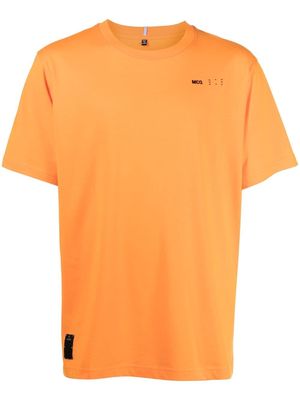MCQ embroidered logo short-sleeve T-shirt - Orange