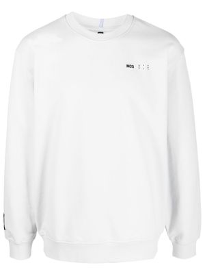 MCQ logo-print cotton sweatshirt - Grey