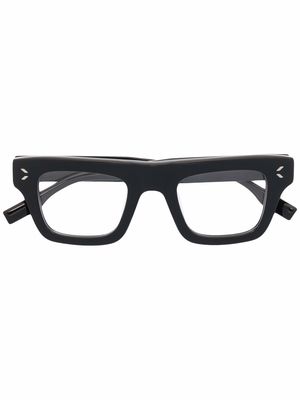 MCQ MQ0344 rectangular-frame glasses - Black