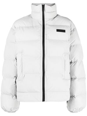 MCQ padded high-neck puffer jacket - Grey