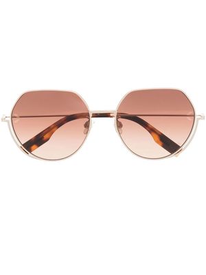 MCQ pilot-frame sunglasses - Brown