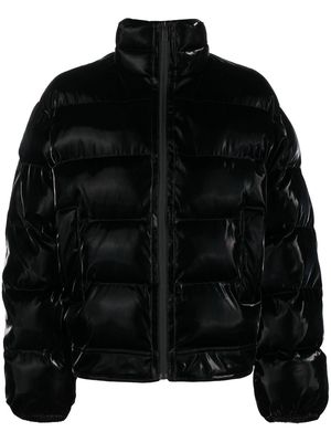 MCQ quilted zip-up puffer jacket - Black