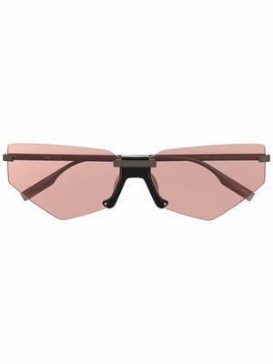 MCQ rimless geometric-frame sunglasses - Grey