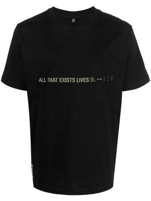 MCQ slogan-print T-shirt - Black