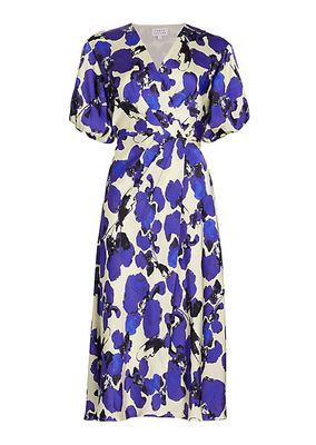 Meadow Floral Midi-Dress