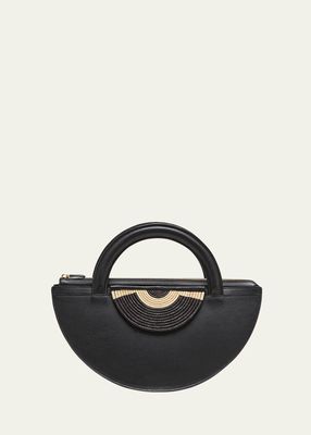 Medani XL Straw Top-Handle Bag