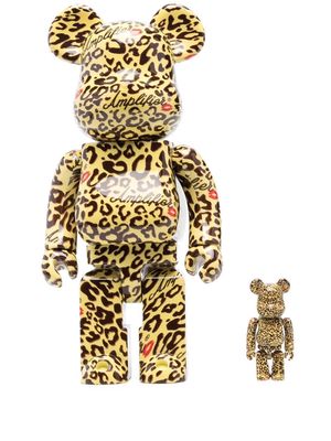 Medicom Toy Amplifier Bearbrick leopard-print set - Yellow