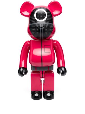 Medicom Toy Bearbrick Squid Game collectible statue - Pink