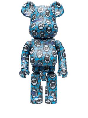 Medicom Toy Be@rbrick Robe Japonica Mirror collectible - Blue