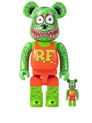 Medicom Toy Fat Rink Be@rbrick collectible "100% and 400%" - Green