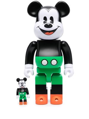 MEDICOM TOY Mickey Mouse 193-'s Poster BE@RBRICK 100% and 400% figure set - Green