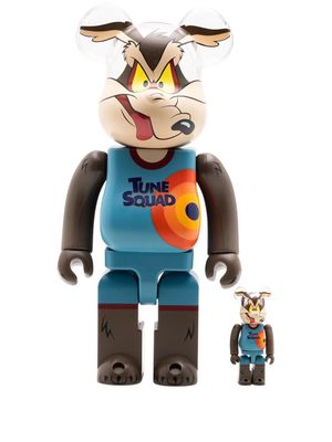 Medicom Toy Wile E. Coyote "Space Jam: A New Legacy" BE@RBRICK 100% and 400% figure set - Brown