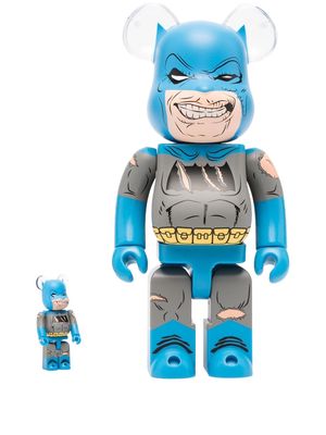 MEDICOM TOY x Batman The Dark Knight Triumphant BE@RBRICK 100% and 400% figure set - Blue