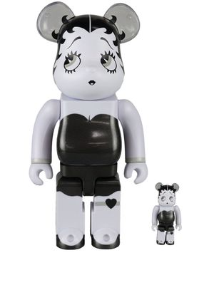 MEDICOM TOY x Betty Boop BE@RBRICK 100% and 400% figure set - White