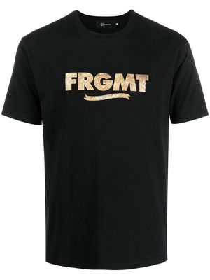 Medicom Toy x Fragment 2021 Fur Logo T-shirt - Black