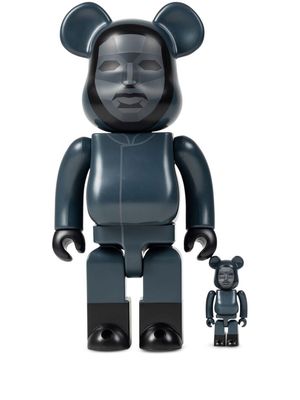 Medicom Toy x Squid Game BE@RBRICK 100% and 400% figure set - Blue