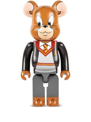 MEDICOM TOY x Tom & Jerry "Jerry in Hogwarts House Robe" BE@RBRICK 1000% figure - Brown