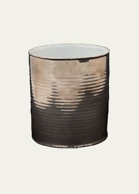 Medium Conserve Vase with Platinum Exterior - 4.3"