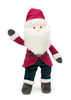 Medium Jolly Santa Plush Toy